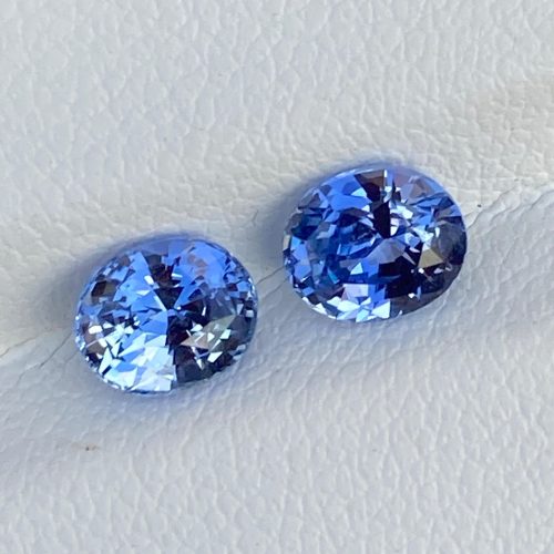 blue sapphire pair